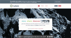 Desktop Screenshot of figshare.com